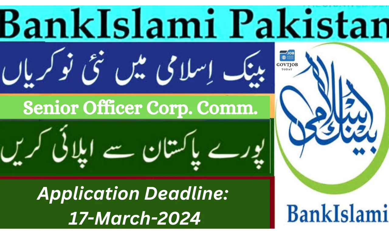 Bank Islami Jobs 2024 in Pakistan-govtjobtoday.com