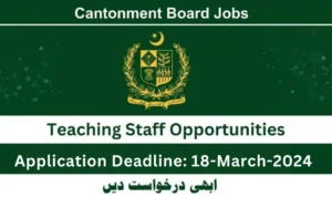 Cantonment Board Hyderabad Jobs 2024-govtjobtoday.com