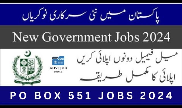 Public Sector Organization PO Box 551 Jobs 2024-govtjobtoday.com