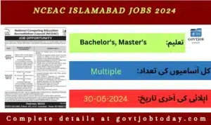 National Computing Education Accreditation Council NCEAC Jobs 2024-govtjobtoday.com