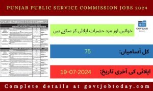 PPSC Jobs 2024-govtjobtoday.com