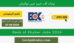 Bank of Khyber BOK Jobs 2024-govtjobtoday.com