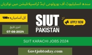 SIUT Karachi Jobs 2024-govtjobtoday.com