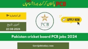 Pakistan Cricket Board Pcb Jobs 2024-govtjobtoday.com