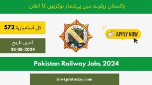 Pakistan Railways Jobs 2024-govtjobtoday.com