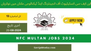 NFC IET Multan Jobs 2024-govtjobtoday.com