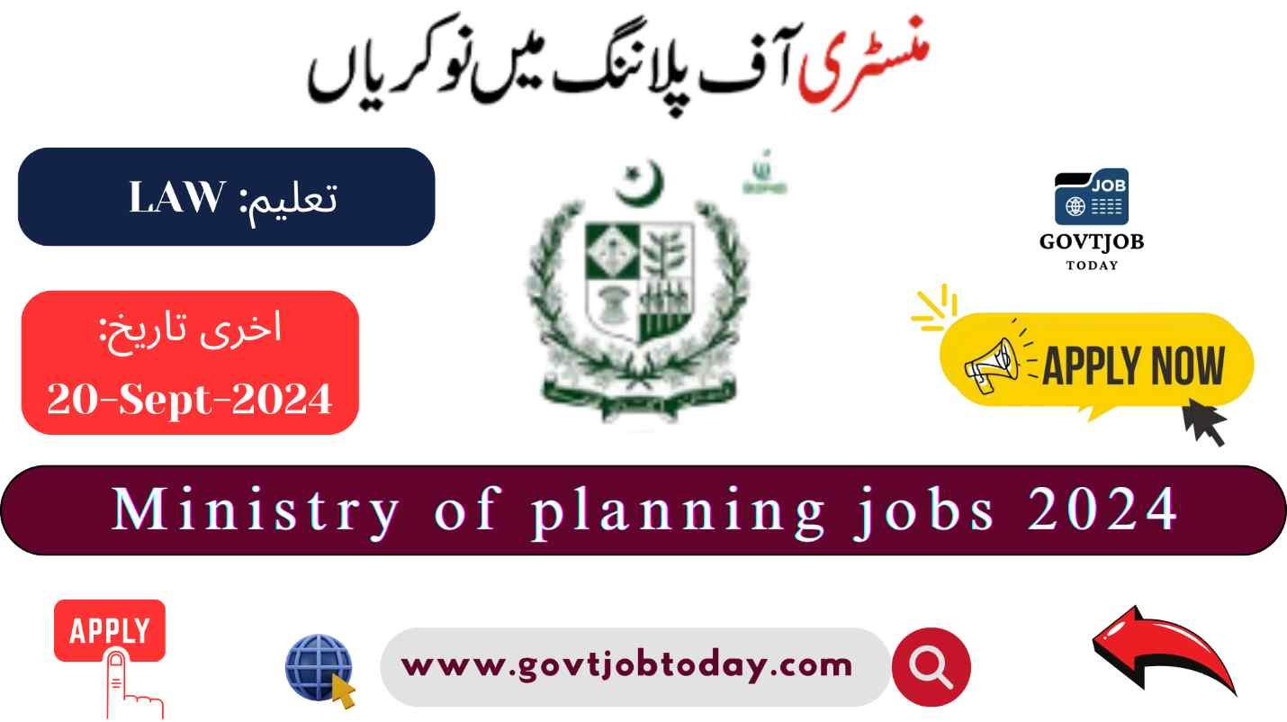 Ministry Of Planning Jobs 2024-govtjobtoday.com