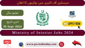 Ministry of Interior MOI Jobs 2024-govtjobtoday.com