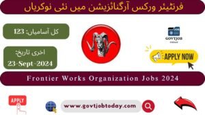 Frontier Works Organization Jobs 2024-govtjobtoday.com