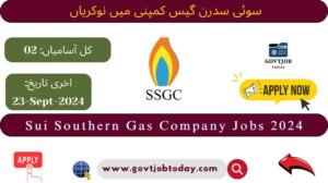 Sui Southern Gas Company Limited Jobs 2024-govtjobtoday.com