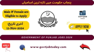 Industries Commerce Investment & Skill Development Department Punjab Jobs 2024-govtjobtoday.com