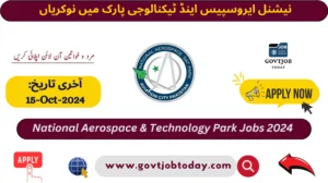 National Aerospace Science & Technology Park Jobs 2024-govtjobtoday.com