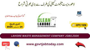 Lahore Waste Management Company Jobs 2024-govtjobtoday.com