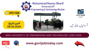 Mns University Of Engineering And Technology Jobs 2024-govtjobtoday.com