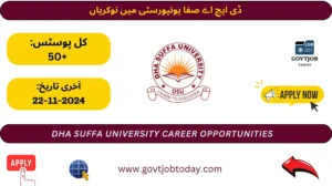 DHA Suffa University Karachi DSU Jobs 2024-govtjobtoday.com