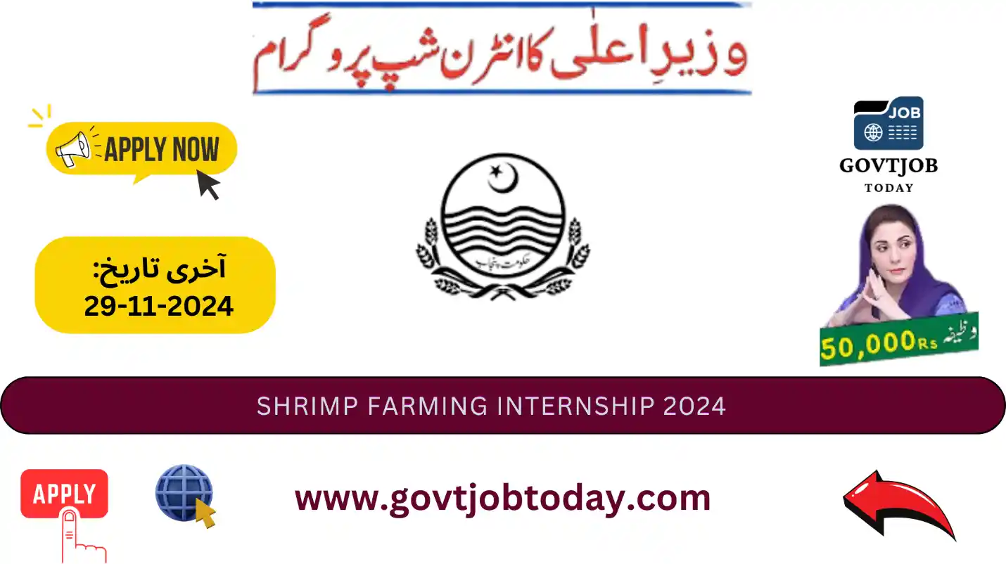 Shrimp Farming Internship 2024-govtjobtoday.com