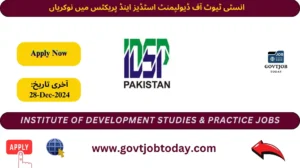 Institute of Development Studies & Practice Jobs 2025-govtjobtoday.com