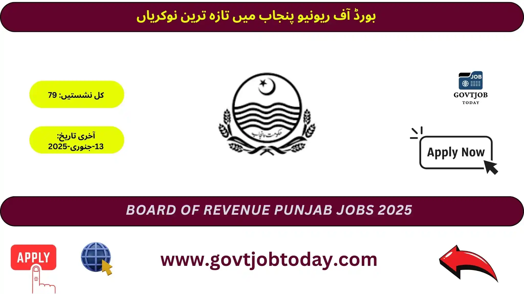 Board of Revenue BOR Jobs 2025-govtjobtoday.com