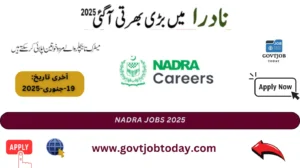 NADRA jobs 2025