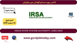 Indus River System Authority IRSA Jobs 2025-govtjobtoday.com