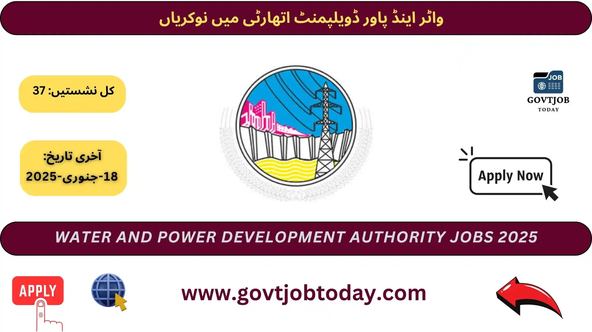 WAPDA Jobs 2025-govtjobtoday.com